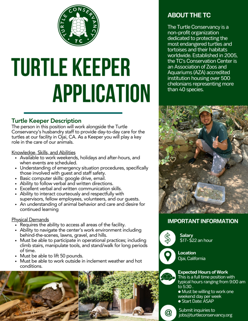 Job Board – Moorpark College Zoo